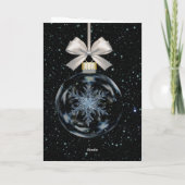 Frohe und gesegnete Weihnachten (Rückseite)