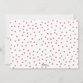 Frohe und gesegnete Weihnachtsfeiertage Foto Feiertagskarte (Rückseite)