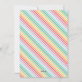 Frohe und helle festliche farbenfrohe Weihnachten (Rückseite)