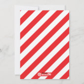 Frohe und helle Foto Weihnachtskarte Feiertagskarte (Rückseite)