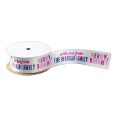 Frohe und helle frohe Weihnachts-Party Ribbon Satinband (Spule)