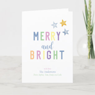 Frohe und helle Pastel Weihnachten