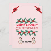 Frohe und helle Weihnachten 2023 (Vorne/Hinten)