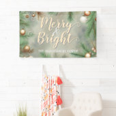 Frohe und helle Weihnachten Banner (Insitu)