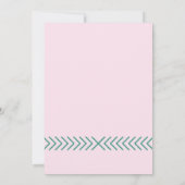 Frohe und helle Weihnachten Einladung (Rückseite)