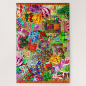 Frohe und helle Weihnachten Jigsaw Puzzle (Vertikal)