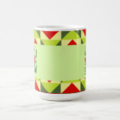 Frohe und helle Weihnachten Kaffeetasse (Mittel)