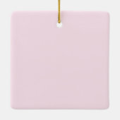 Frohe und helle Weihnachten Keramikornament (Rückseite)