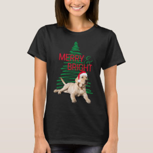 Frohe und helle Weihnachten Labrador T-Shirt