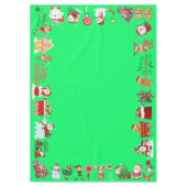 Frohe und helle Weihnachten | Mittel Tischdecke (Vorderseite)