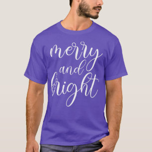 Frohe und helle Weihnachten Pajamas Outfit Funny F T-Shirt