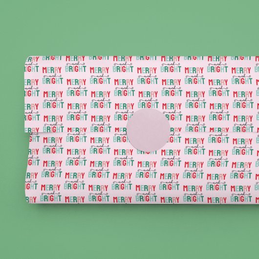 Frohe und helle Weihnachten Seidenpapier