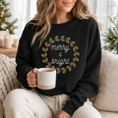Frohe und helle Weihnachten Sweatshirt