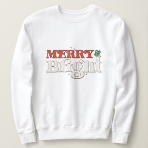 Frohe und helle Weihnachten Sweatshirt