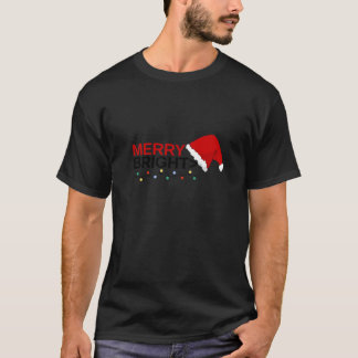 Frohe und helle Weihnachten T-Shirt