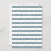 Frohe und helle Weihnachten vier Foto Collage Kart Einladung (Rückseite)