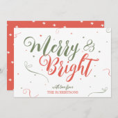 Frohe und helle Weihnachten Weihnachten Weihnachte (Vorne/Hinten)