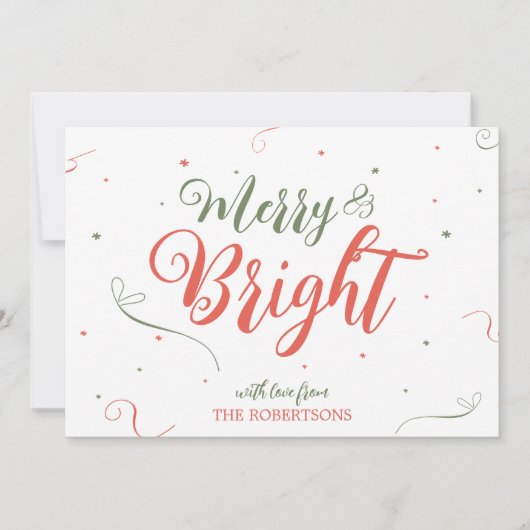 Frohe und helle Weihnachten Weihnachten Weihnachte (Vorderseite)