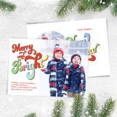 Frohe und helle Weihnachten Zwei Foto