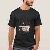 Frohe und helle Weihnachtsbeleuchtung Xmas Oklahom T-Shirt (Vorderseite)