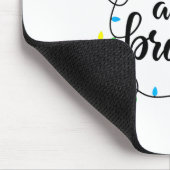 Frohe und helle Weihnachtsfamilie Pajamas Matching Mousepad (Ecke)