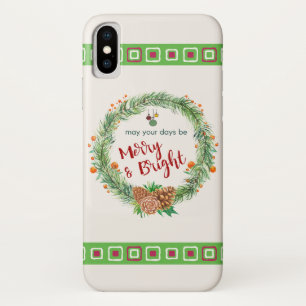 Frohe und helle Weihnachtsfeier Case-Mate iPhone Hülle