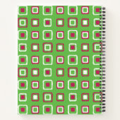 Frohe und helle Weihnachtsfeier Notizblock (Rückseite)