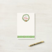 Frohe und helle Weihnachtsfeier Post-it Klebezettel (Auf Schreibtisch)