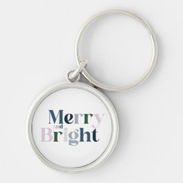 Frohe und helle Weihnachtsfeier Schlüsselanhänger