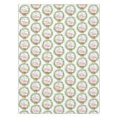 Frohe und helle Weihnachtsfeier Tischdecke (Vorderseite)