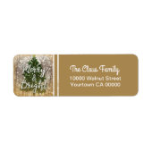 Frohe und helle Weihnachtsfeiertage (Vorne)