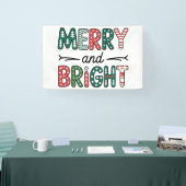 Frohe und helle Weihnachtsfeiertage Banner (Messe)