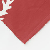 frohe und helle Weihnachtsfeiertage Fleecedecke (Ecke)