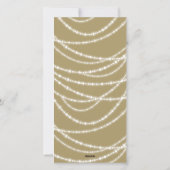 Frohe und helle Weihnachtsfeiertage Foto Feiertagskarte (Rückseite)