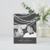 Frohe und helle Weihnachtsfeiertage Foto Feiertagspostkarte (Stehend Vorderseite)