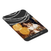 Frohe und helle Weihnachtsfeiertage Foto Magnet (Rechte Seite)