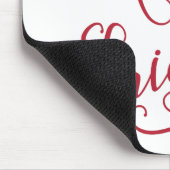 frohe und helle Weihnachtsfeiertage Mousepad (Ecke)