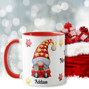 Frohe und helle Weihnachtsglocke Tasse