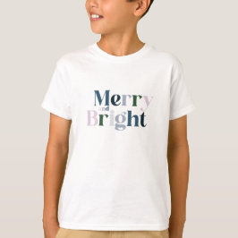 Frohe und helle Weihnachtskids T-Shirt