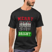 Frohe und helle Weihnachtslieder T-Shirt (Vorderseite)