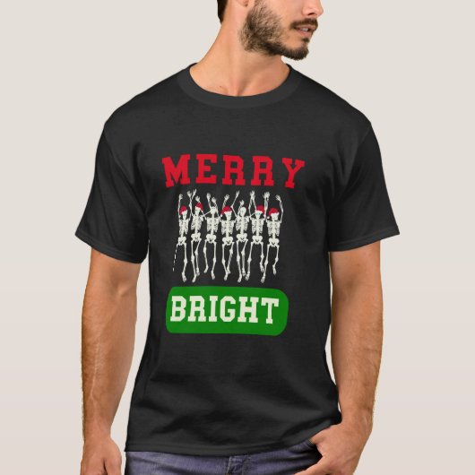 Frohe und helle Weihnachtslieder T-Shirt (Vorderseite)