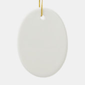 Frohe und verheiratete erste Weihnachten Keramik Ornament (Hinten)