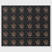 Frohe und Verheiratete Feier für Ihre ersten Weihn Geschenkpapier (Flach)