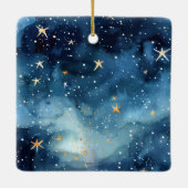 Frohe und Verheiratete Neuvermählte Weihnachten im Keramikornament (Rückseite)