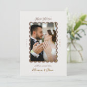 Frohe und verheiratete Weihnachten (Stehend Vorderseite)