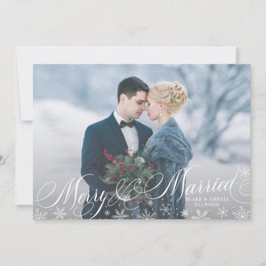 Frohe und Verheiratete Weihnachten (Vorderseite)