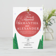 Frohe und Verheiratete Weihnachtsfeier