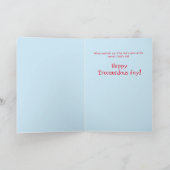 Frohe, unglaubliche Freude! Karte (Innenseite)