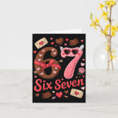 Frohe Valentinstag 67 Meme Herzen Coquette Schleif Karte (Gelbe Blume)