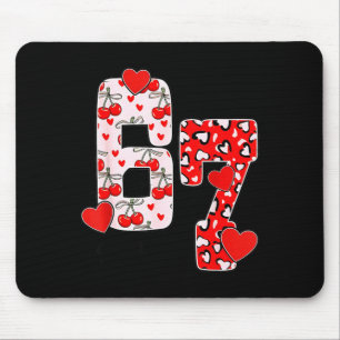 Frohe Valentinstag 67 Meme Herzen Coquette Schleif Mousepad